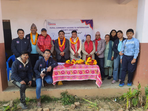 RUCCESS Handover program Bhimphedi, Makwanpur, Nepal.
