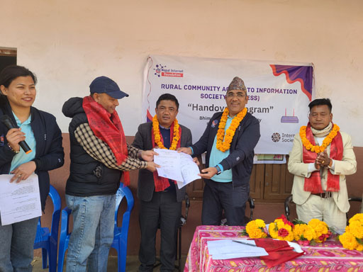 RUCCESS Handover program Bhimphedi, Makwanpur, Nepal.